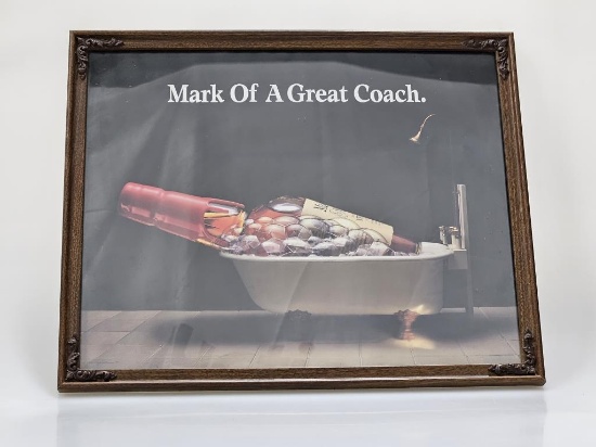 Maker's Mark "Mark of a Great Coach" Bar Mirror