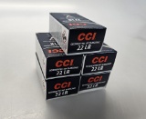 New 5 Boxes CCI 50 Rds per Box 22LR Ammo