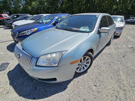 2007 Mercury Milan Tow# 15166