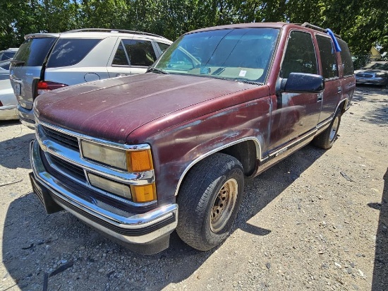 1995 Chevrolet Tahoe Tow# 15700