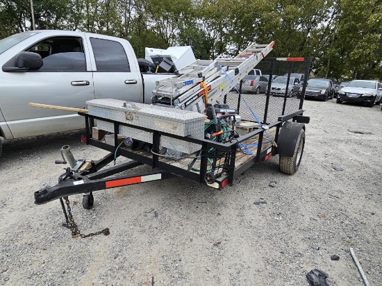 2-Wheel Trailer with Tall Gate Tow# 17126