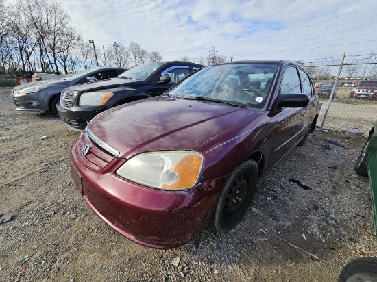 2003 Honda Civic Tow# 18491
