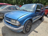 2001 Chevrolet Blazer Tow# 21093