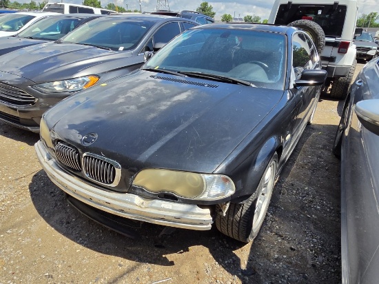 2002 BMW 330Ci Tow# 9207720