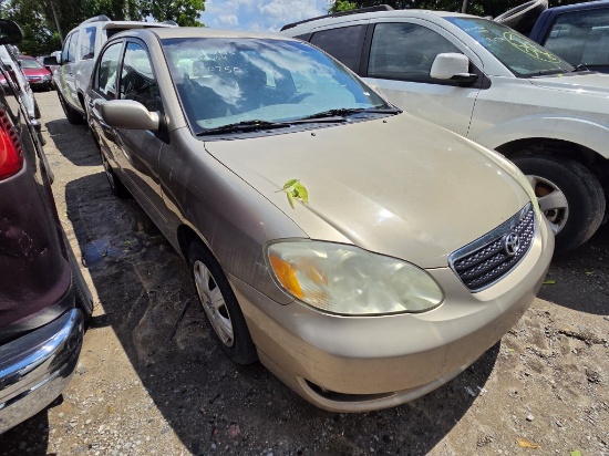 2005 TOYOTA COROLLA Tow# 9211630