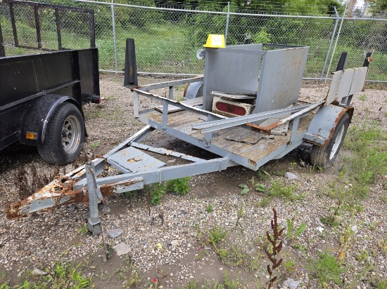 FLATBED TRAILER  Tow# 21790