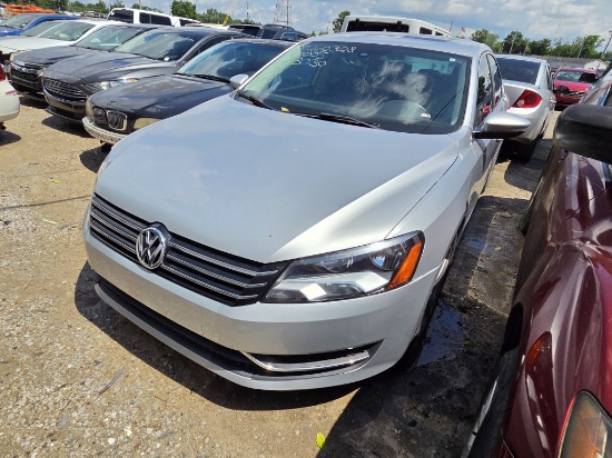 2012 VOLKSWAGEN PASSAT  TOW# 9185704