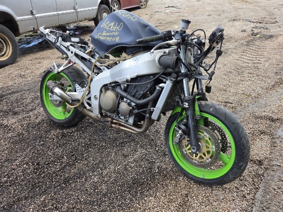 2002 KAWASAKI NINJA ZX-6R TOW# 9104931
