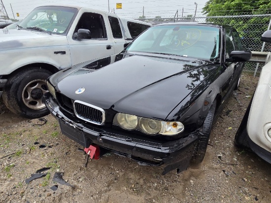 2001 BMW 740iL Tow# 9062195