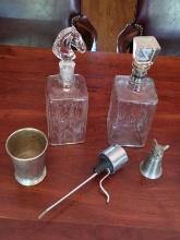 1950's Windex Glass Cleaner Glass Bottle | Proxibid