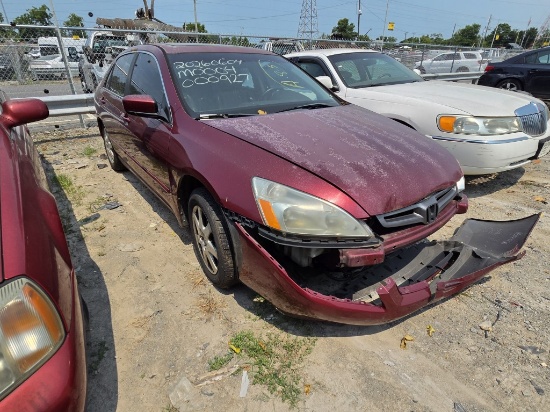 2005 HONDA ACCORD Tow# 9409403