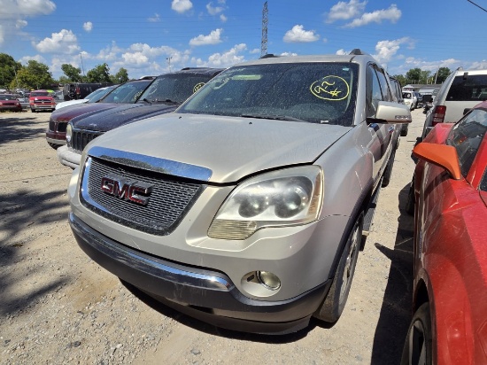 2011 GMC ACADIA Tow# 9522155