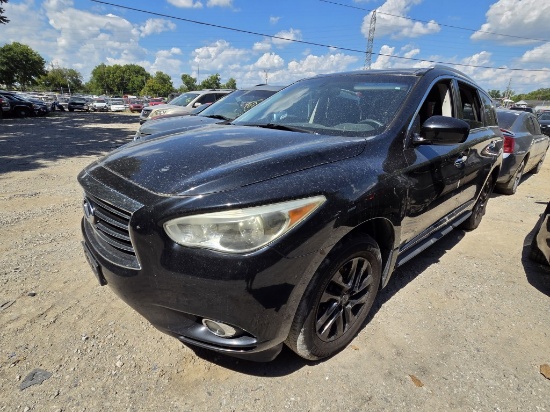 2013 INFINITI JX35 Tow# 9544115