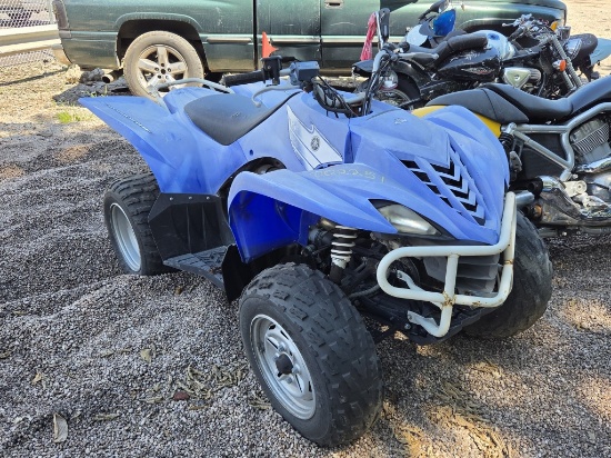 2007 YAMAHA WOLVERINE 350 QUAD ATV Tow# 8967165