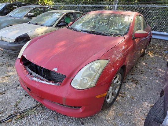 2007 INFINITI G35 Tow# 9477436