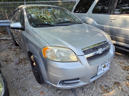 2011 CHEVROLET AVEO Tow# 9475380