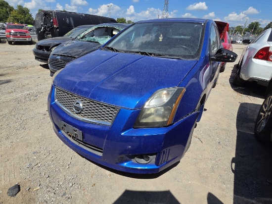 2012 NISSAN SENTRA Tow# 9516993