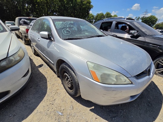 2003 HONDA ACCORD Tow# 9523704