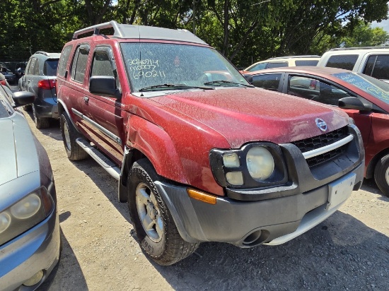 2003 NISSAN XTERRA Tow# 9542541
