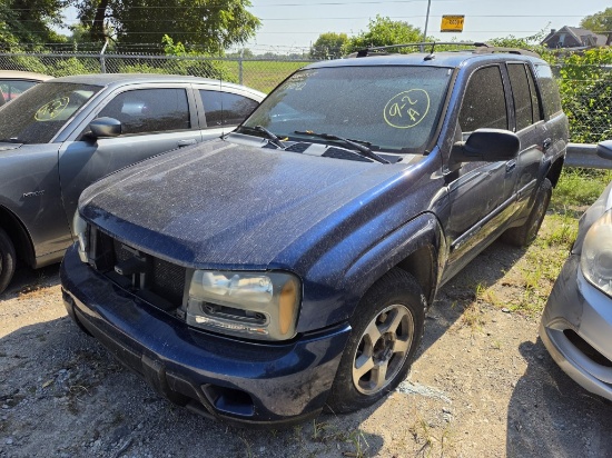 2004 CHEVROLET TRAILBLAZER Tow# 9513529