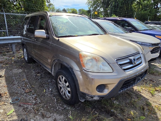 2005 HONDA CRV Tow# 9554234