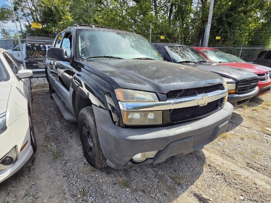 2005 CHEVROLET AVALANCHE Tow# 8950221
