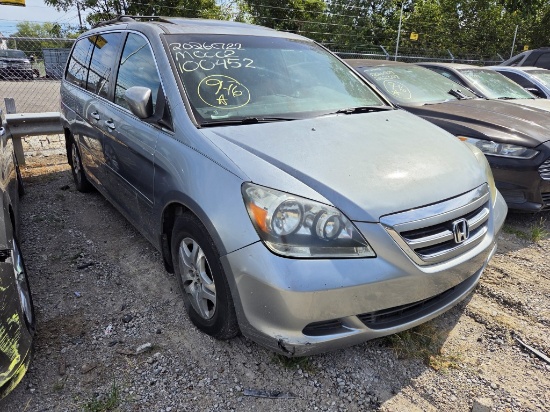 2006 HONDA ODYSSEY Tow# 9568606