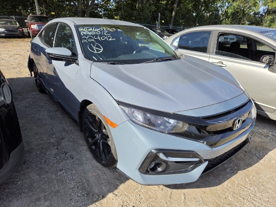 2021 HONDA CIVIC Tow# 9596848