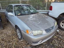 2002 TOYOTA COROLLA Tow# 8963669