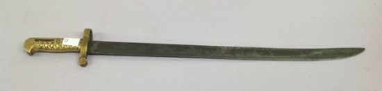 Brass Handle WWI Bayonet 26 inches