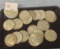 Twenty 1964 Kennedy Half Dollars VG