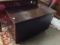 1800's Dovetailed Blanket Box on turned foot in original finish 25 by 38 by 19