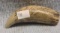 bone decorated with ship