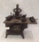 Rescent decorated miniature Cook Stove 11 tall by 12 wide