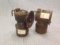 Pair of early Coal Miner's Lanterns