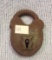 Antique Heart shaped Lock no key