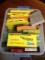 Lot of Atlas miniature Train Cars and track