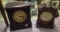 New Haven Key Wind Mantel Clock and Electric Clock
