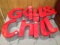 Grill and Chill Dairy Queen Advertising Letters