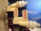 Pair of early Dairy Queen Ice Cream Cones Signs