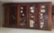 Bannister Six Piece Stackable Cherry Bookcase 74 by 33 by 13
