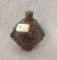 Early Stamped Oriental decorated Jade Herb Bottle 4 inches tall