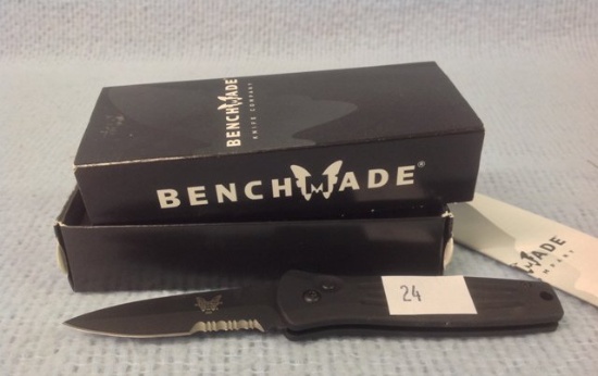 Benchmade Pardue Auto Pocket Knife number 3550Sbk