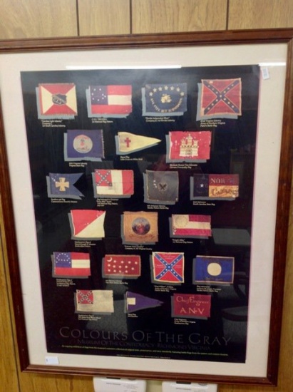 Confederate Framed Patches