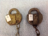 VG Lock and Brass Adlake Lock with no keys