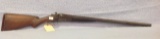 Antique Belgium made double barrel, double trigger 12 ga goose gun 