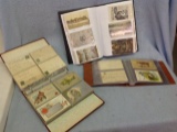 Three Albums of Old Postcards from 1880 to 1950's over 500 cards