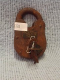 Leavenworth Prison Lock #83 with Key