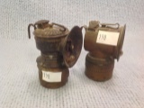 Pair of early Coal Miner's Lanterns
