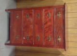 Five drawer Lingerie Chest with original handles 47 by 31